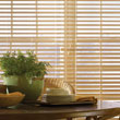 Faux Wood Blinds Room Scene